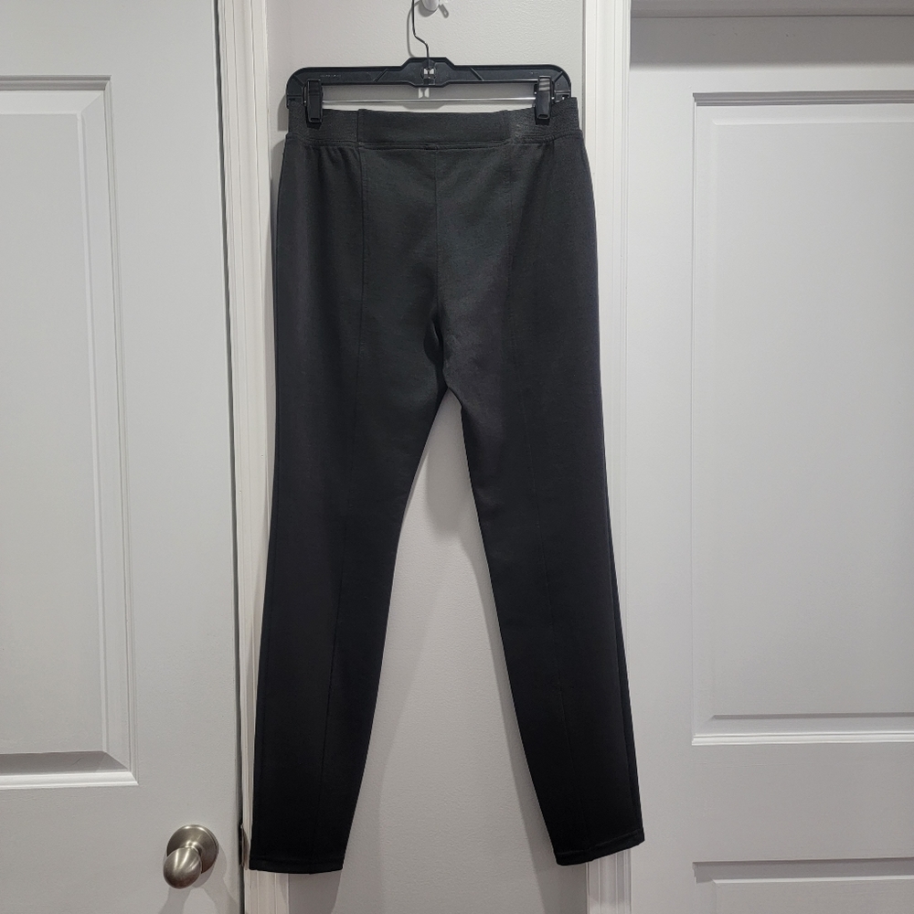 NY&Co Stretch Casual Dressy Leggings with Line Detail - Picture 5 of 13